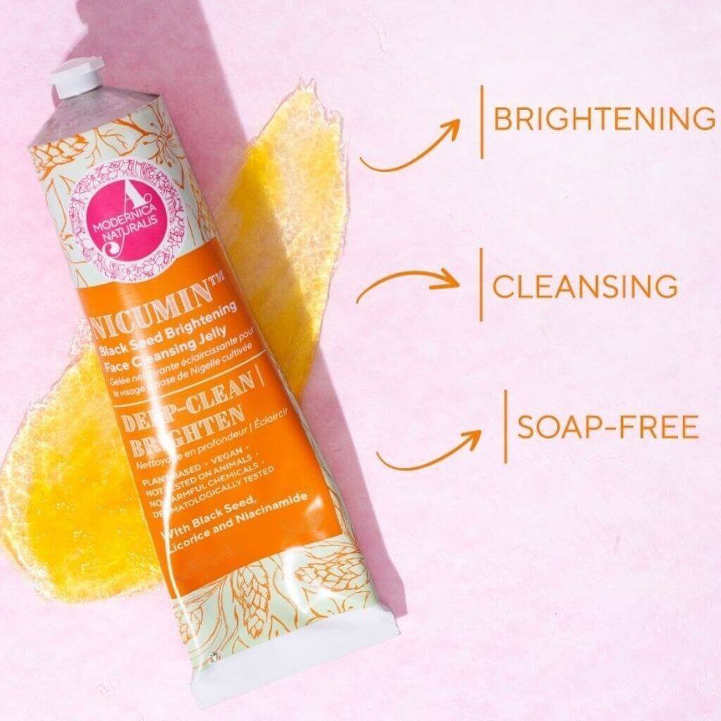 Nicumin Trio - Face Wash, Face Cream, Face Mask with Black Seed - Deep Clean, Brighten, Even-Tone, Moisturize - Image 4
