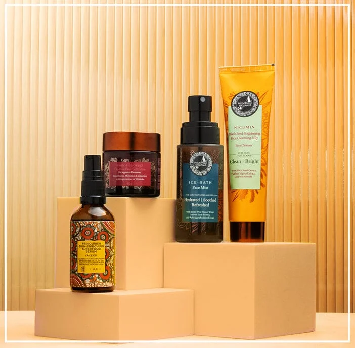 Ayurvedic Solution for your Combination - Dehydrated skin: Hydrate and Repair - Your Essentials for a Combination Skin
