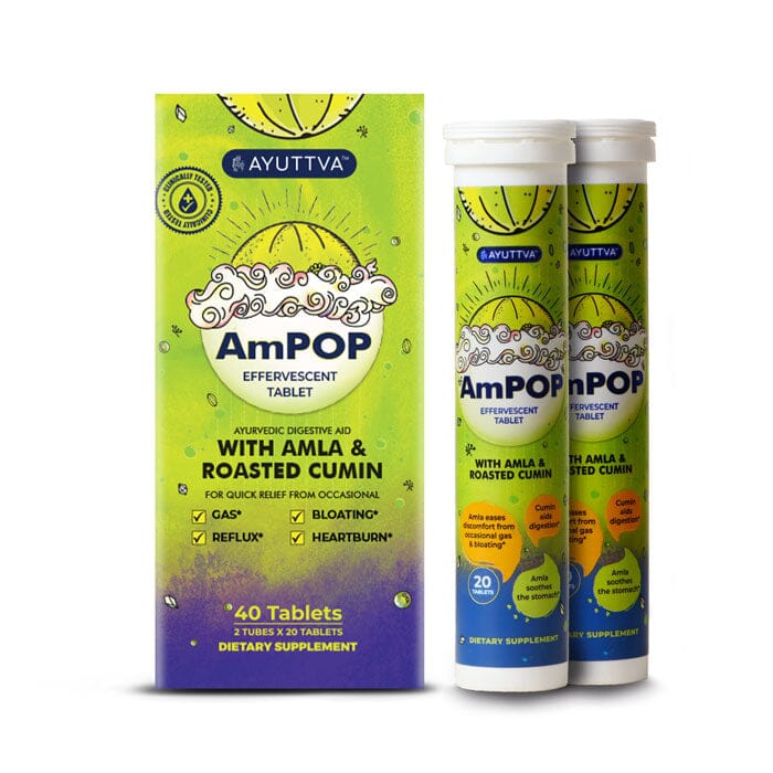AmPOP for Quick Relief - The Only Ayurvedic Effervescent with 1500mg Amla Extract and Roasted Cumin- Pack of 2 - Image 5