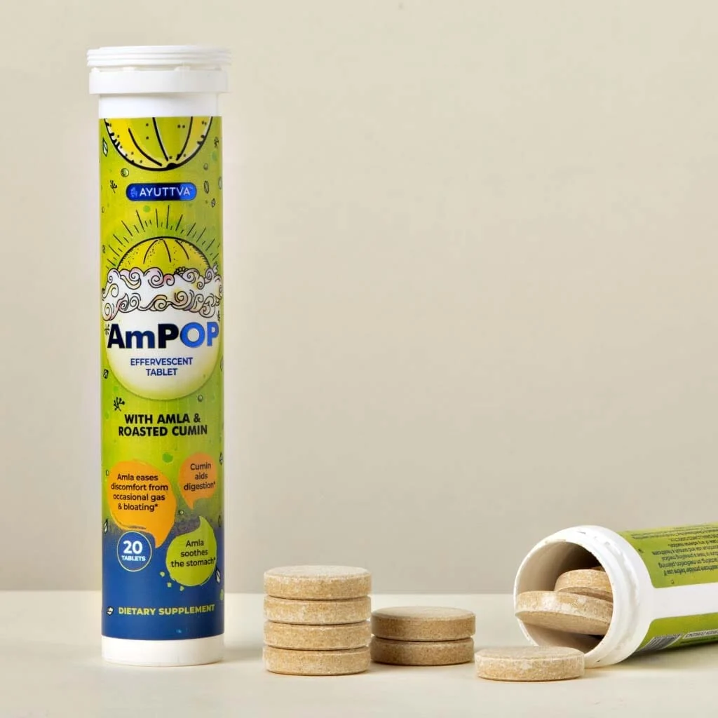 AmPOP for Quick Relief - The Only Ayurvedic Effervescent with 1500mg Amla Extract and Roasted Cumin- Pack of 2 - Image 6