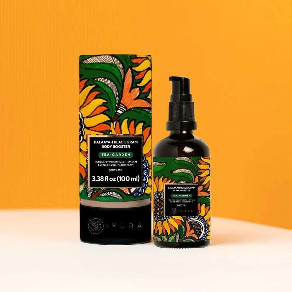 Balaayah Black Gram Body Booster: Body Massage Oil for Dry, Aging Skin - In 7 Different Indulging Aromas! - Image 21
