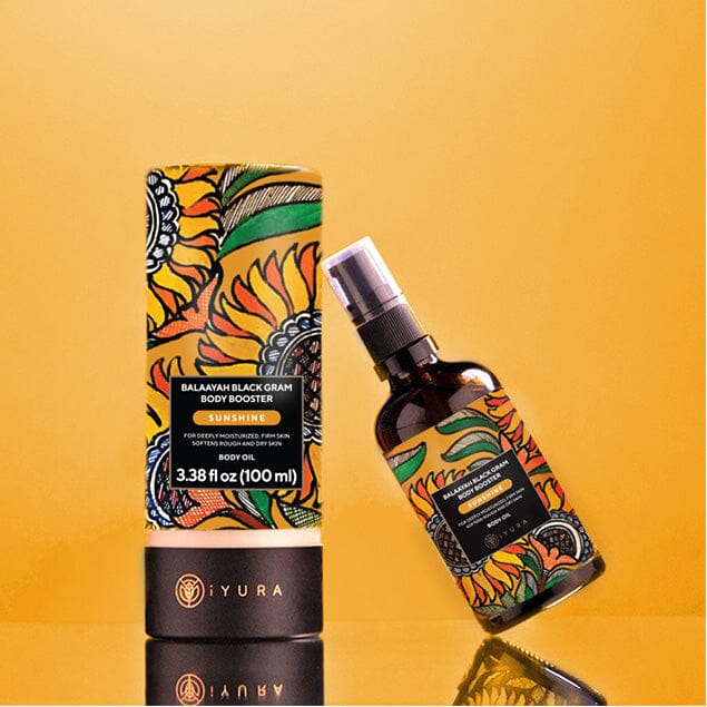 Balaayah Black Gram Body Booster: Body Massage Oil for Dry, Aging Skin - In 7 Different Indulging Aromas! - Image 25