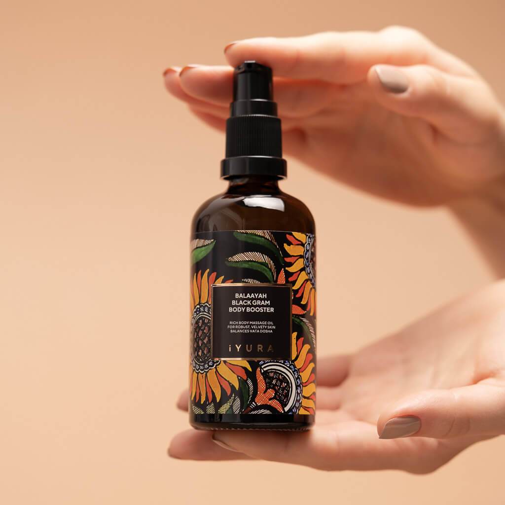 Balaayah Black Gram Body Booster - An Ultimate Ayurvedic Body Oil for the Look of Saggy, Droopy Skin on Arms and Legs - Pack of 2 - Image 10