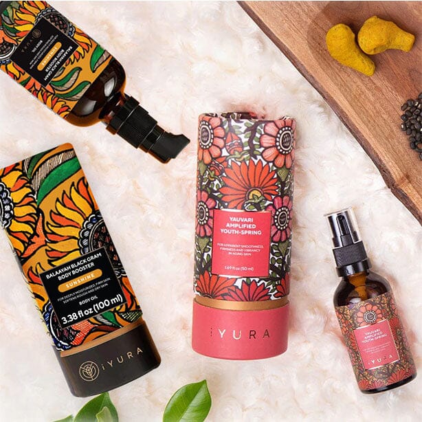 Black Gram Face & Body Duo With Sunshine Blend - Best Ayurvedic Moisturizers for Dry Skin - Image 2