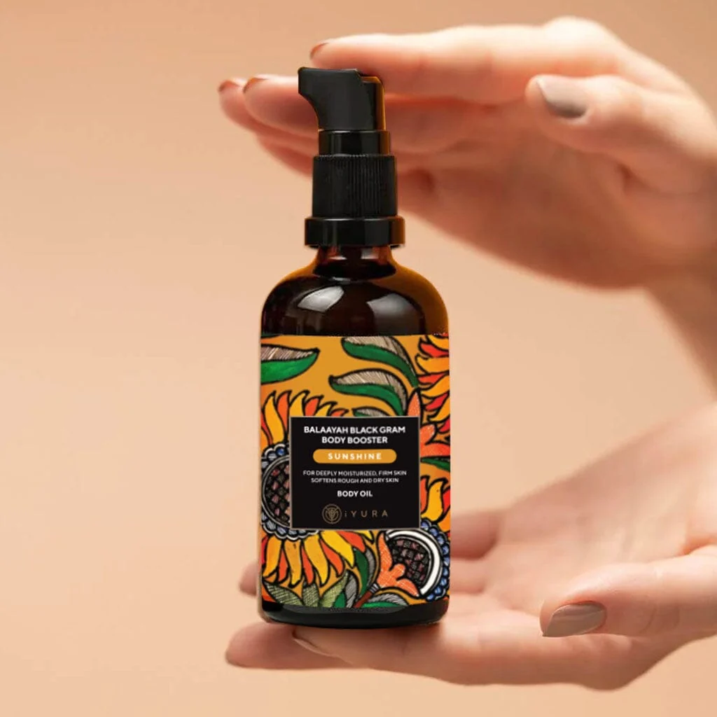 Black Gram Face & Body Duo With Sunshine Blend - Best Ayurvedic Moisturizers for Dry Skin - Image 7