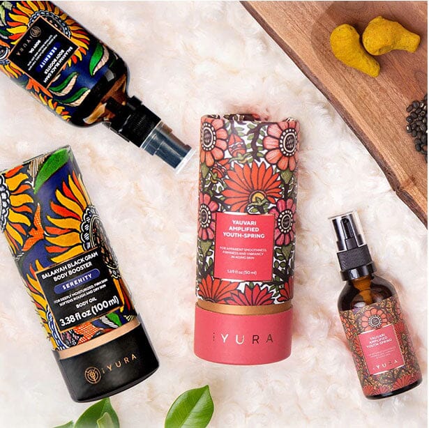 Black Gram Face & Body Duo With Serenity Blend - Best Ayurvedic Moisturizers for Dry Skin - Image 2