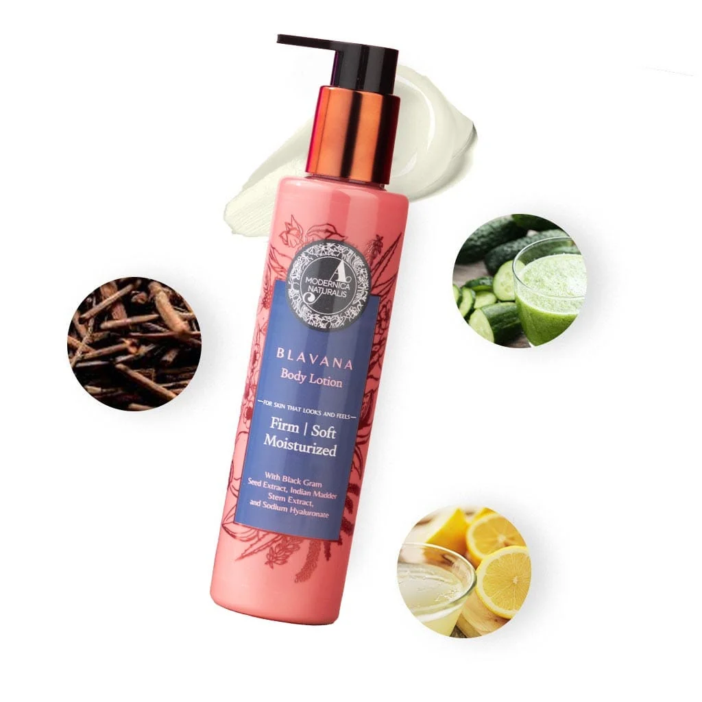 Blavana Body Lotion | Moisturizes, Softens, Firms Dry, Aging, Crepey Skin - Revolutionary Formula with Black Gram - Best Body Lotion for Mature Body Skin - With Clinically Proven Ingredients - Image 6