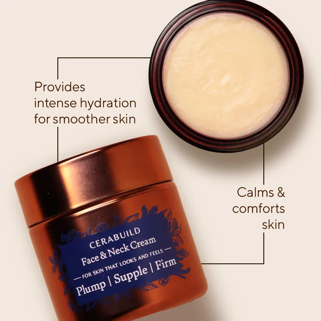 Cerabuild Face and Neck Cream - To Restore Skin's Gone Moisture & Protect Skin's Barrier - With Phyto-Ceramides - Image 10