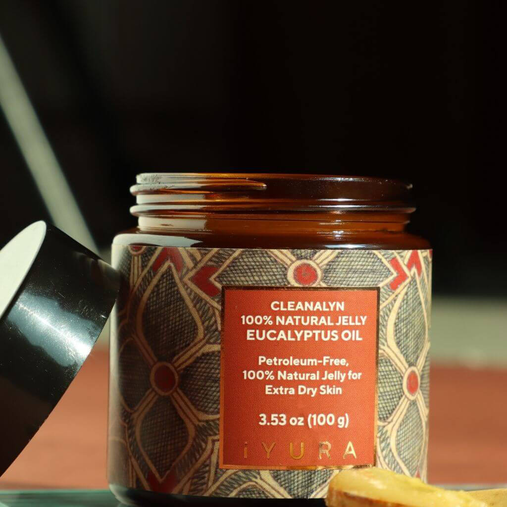 Cleanalyn Natural Jelly - Eucalyptus - Petroleum-Free, 100% Natural Jelly - For Extra Dry Skin - Image 3