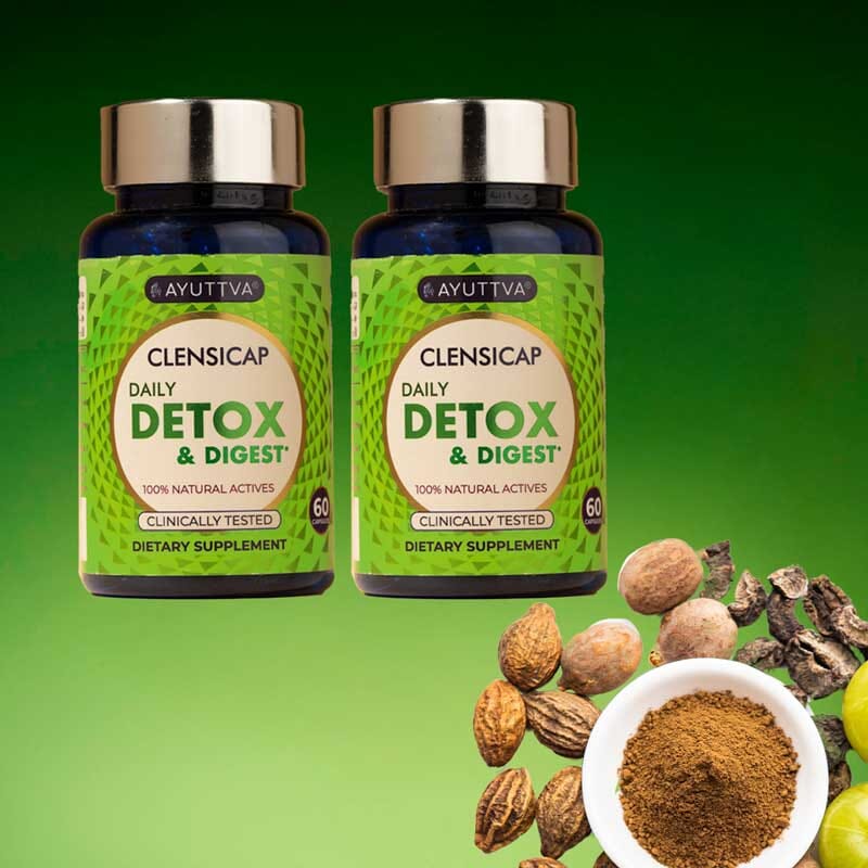 Clensicap - Clinically Tested 3-Way Detox Dietary Supplement - Pack of 2 - Image 2