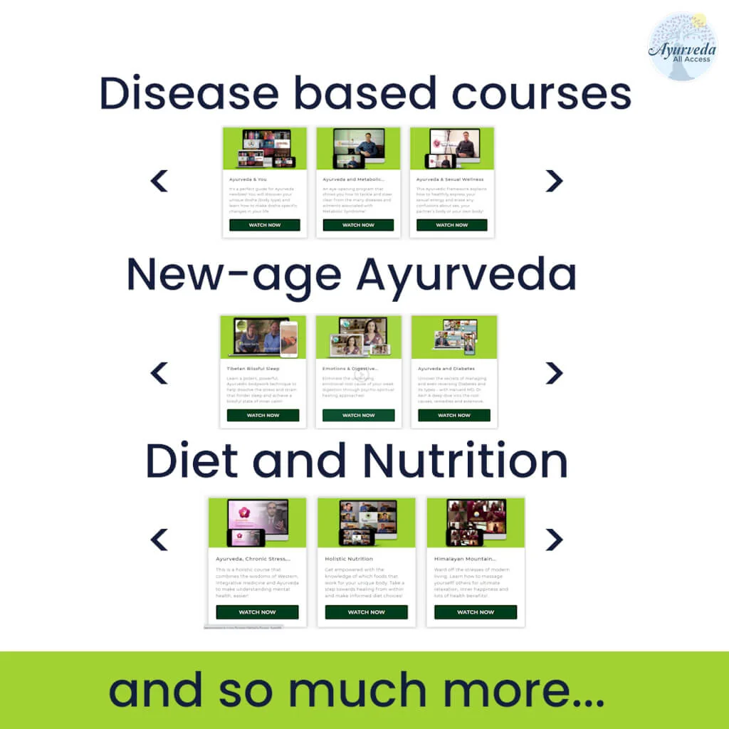 Ayurveda All Access - Annual Subscription to All Ayurveda Video Courses - Image 5
