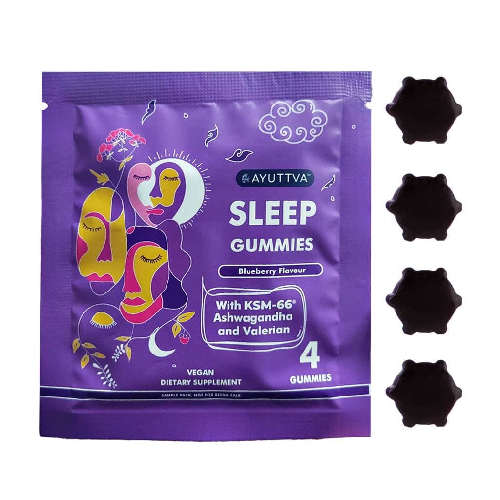 FREE PACK: Sleep Gummies with KSM 66 Ashwagandha and Valerian Root for Blissful Sleep Worth $5