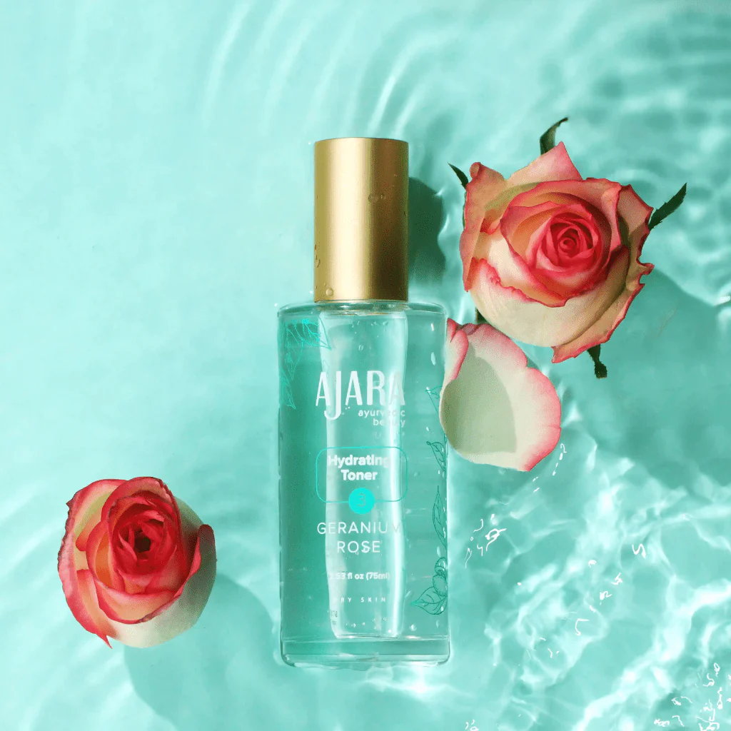 Geranium Rose Hydrating Toner (For Dry/Vata Skin) - Image 3