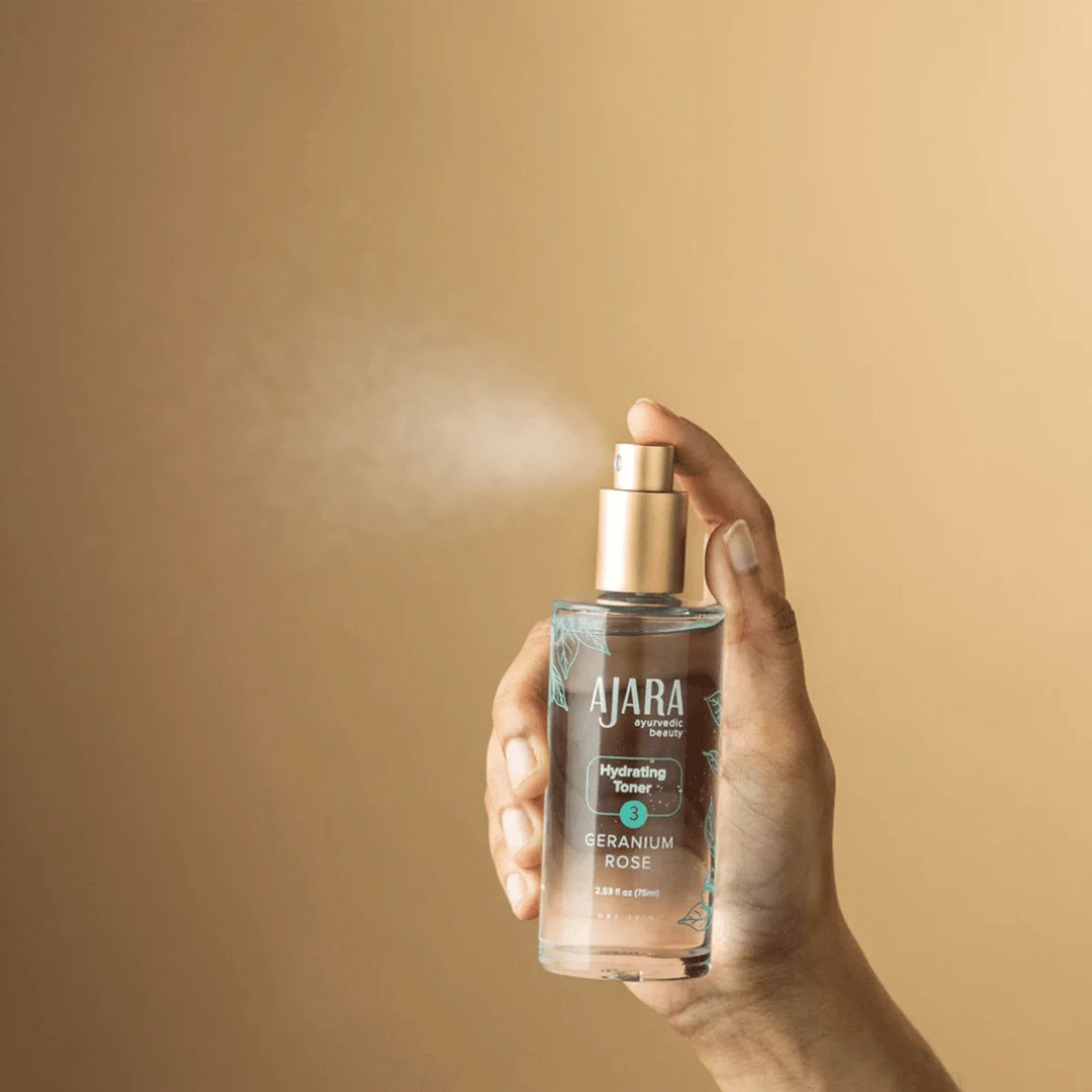 Geranium Rose Hydrating Toner (For Dry/Vata Skin) - Image 4