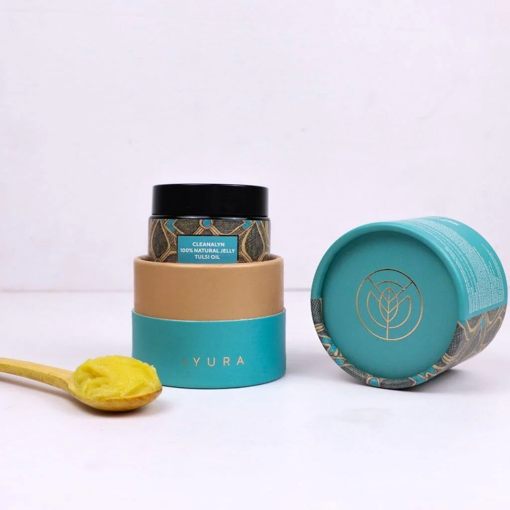 Cleanalyn Natural Jelly: Tulsi - Pack of 2 - Petroleum Free, Natural Jelly for Extra Dry Skin - Image 7
