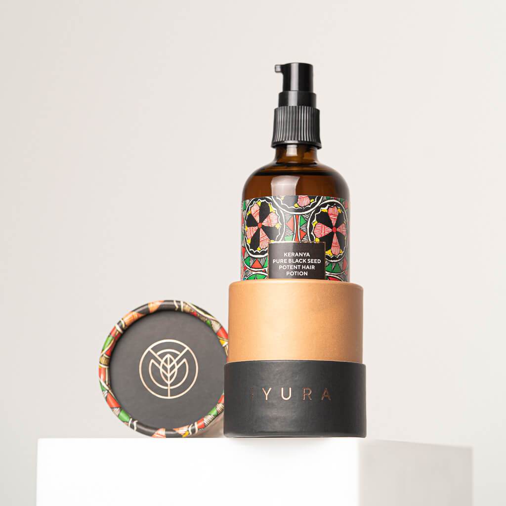 Keranya Pure Black Seed Potent Hair Potion - With FREE Neem Wood Comb - Image 10