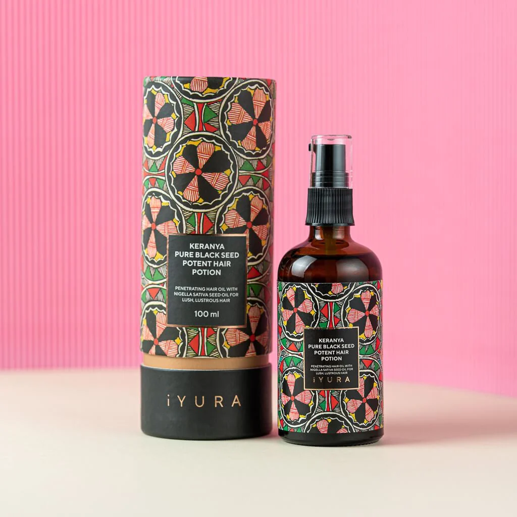 iYURA Keranya Pure Black Seed Potent Hair Potion - Award-Winning Hair Treatment - Image 4
