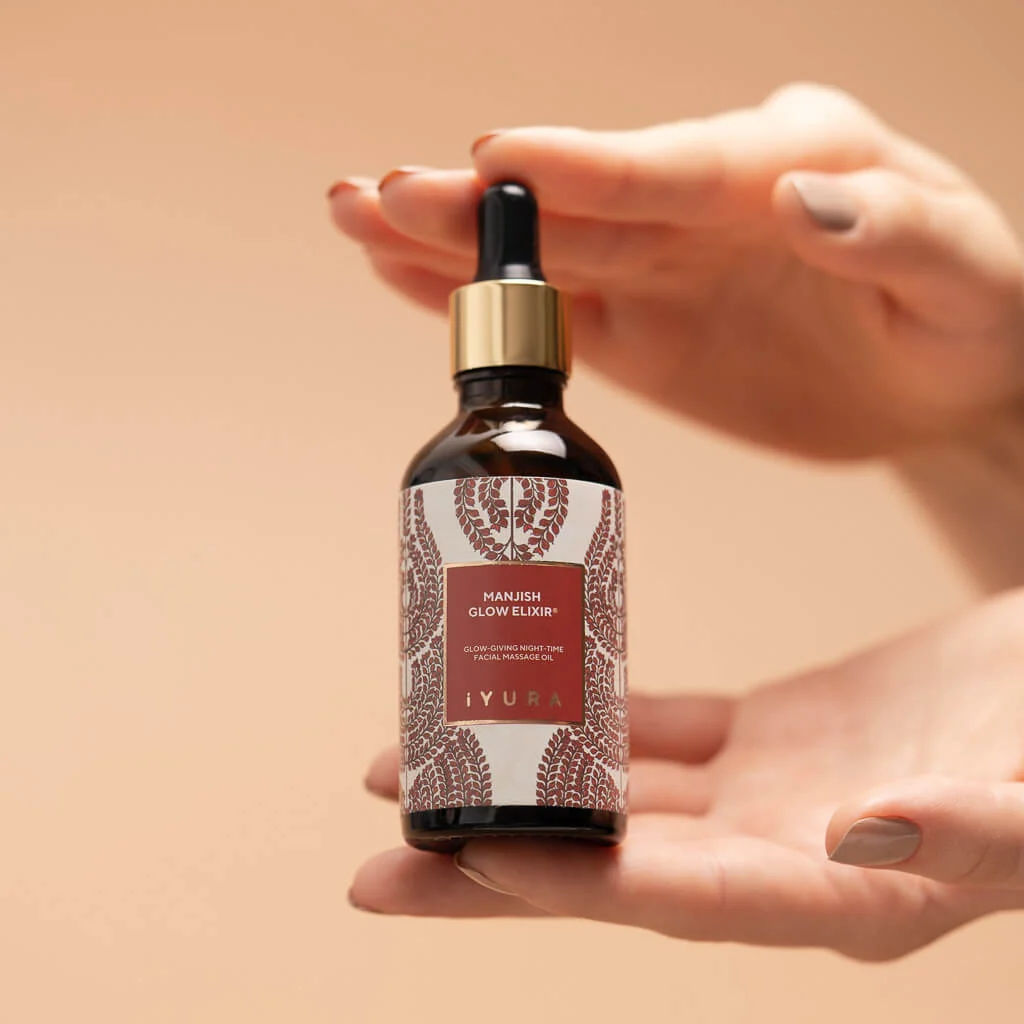 Manjish Glow Night Time Elixir - Ayurvedic Night-Time Facial Massage Oil with Manjistha, Natural Vitamin C, Vitamin E and Licorice - Image 10
