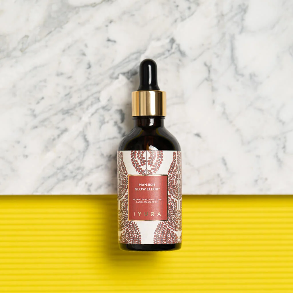 Manjish Glow Night Time Elixir - Ayurvedic Night-Time Facial Massage Oil with Manjistha, Natural Vitamin C, Vitamin E and Licorice - Image 6