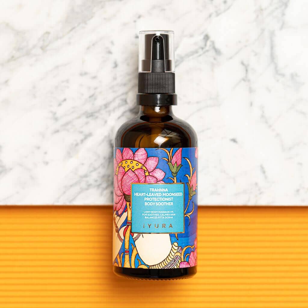 Trahnna Heart-Leaved Moonseed Protectionist Body Soothing Polyherbal Oil - Image 4