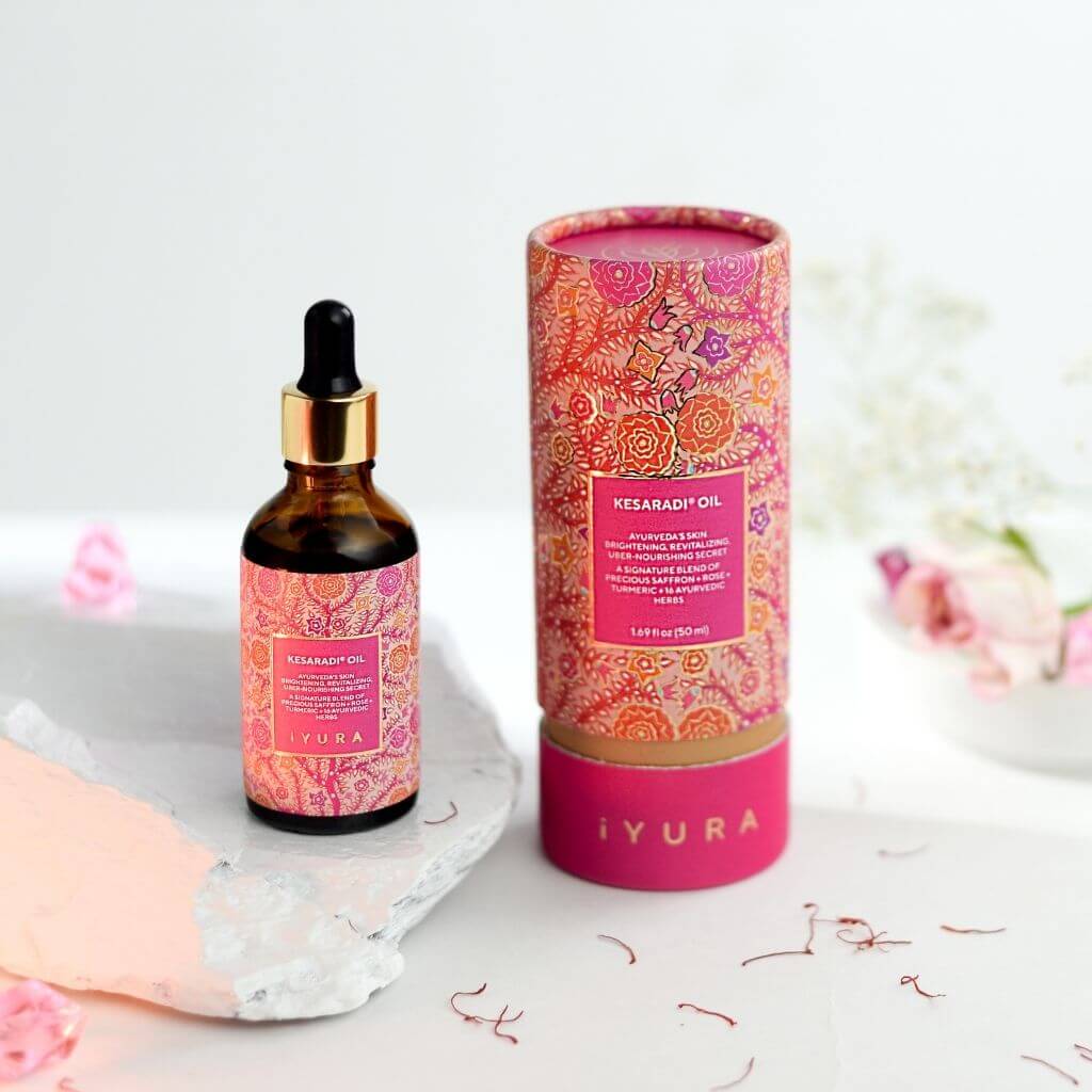 Kesaradi Daily Glow Oil - iYURA - Best Face Moisturizer To Get Natural Glow - Image 3