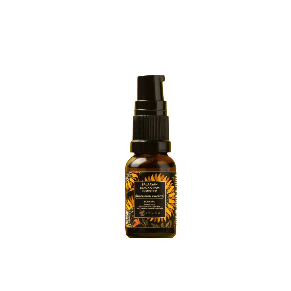 🎁 FREE GIFT: Balaayah Black Gram Body Booster - Ayurvedic Body Oil For Saggy, Crepey, Dry, and Aging Skin - 15ML (100% off)