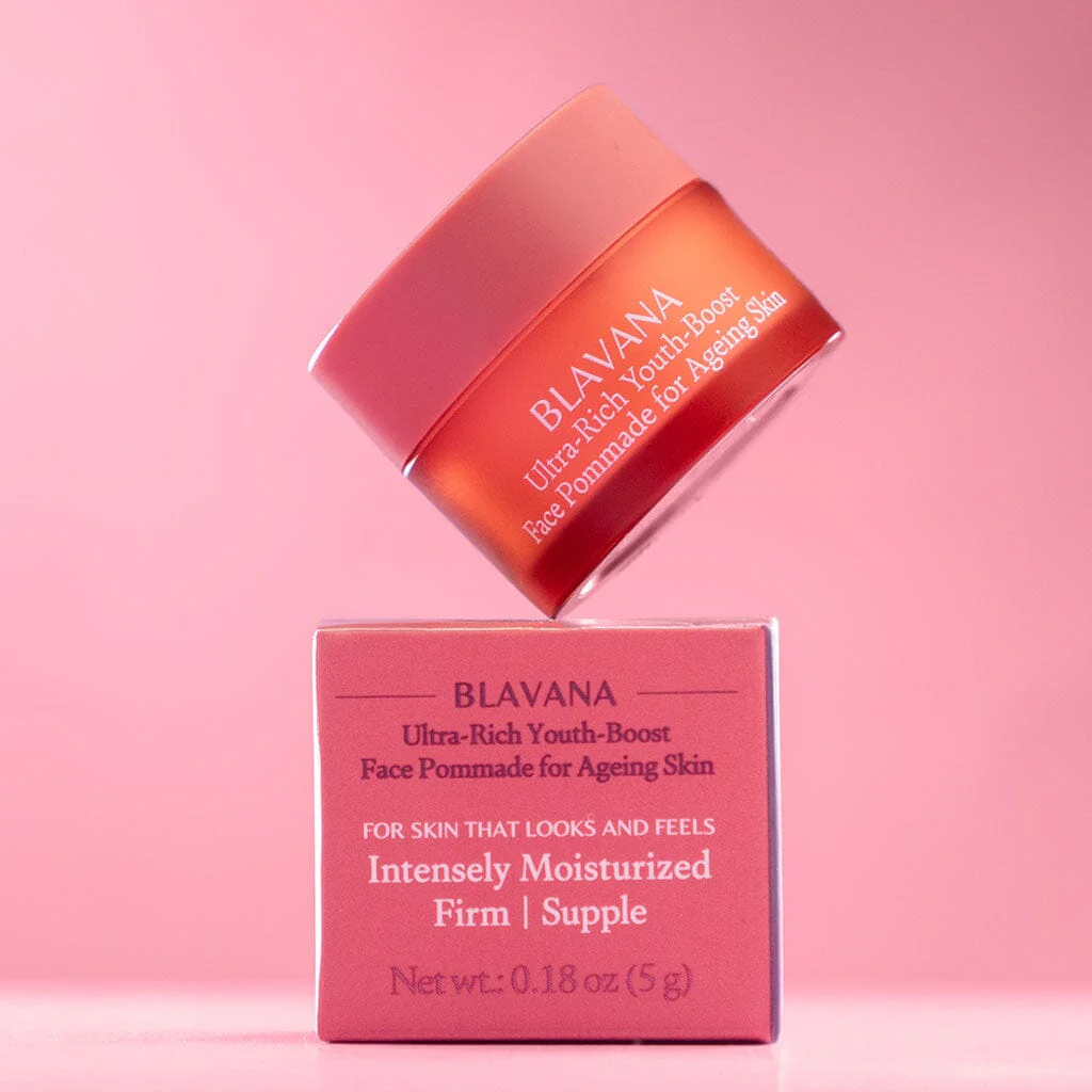 Mini Blavana Ultra-Rich Youth-Boost Face Pommade - To Combat Dry, Mature and Aging Skin