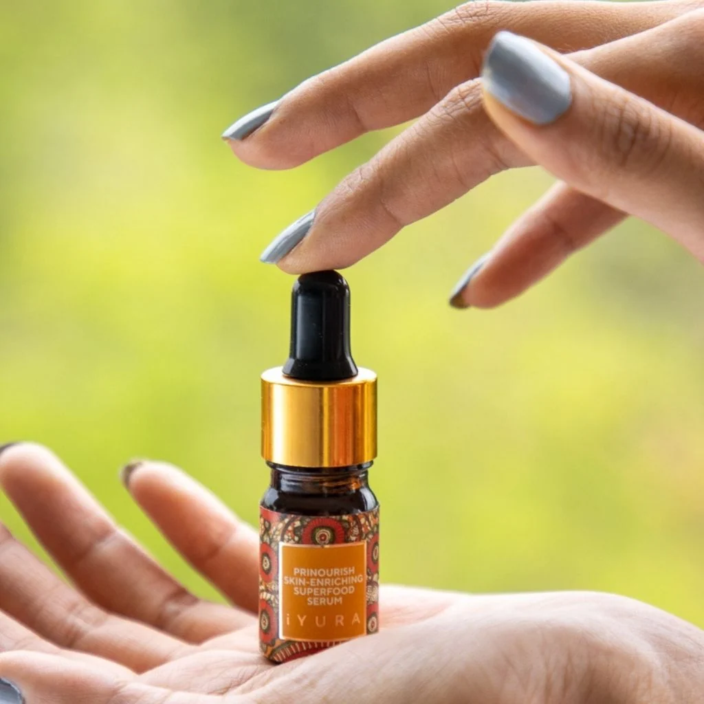 Mini Prinourish Skin-Enriching Superfood Serum - Along with Ayurvedic Oils - 100% Natural - Image 3