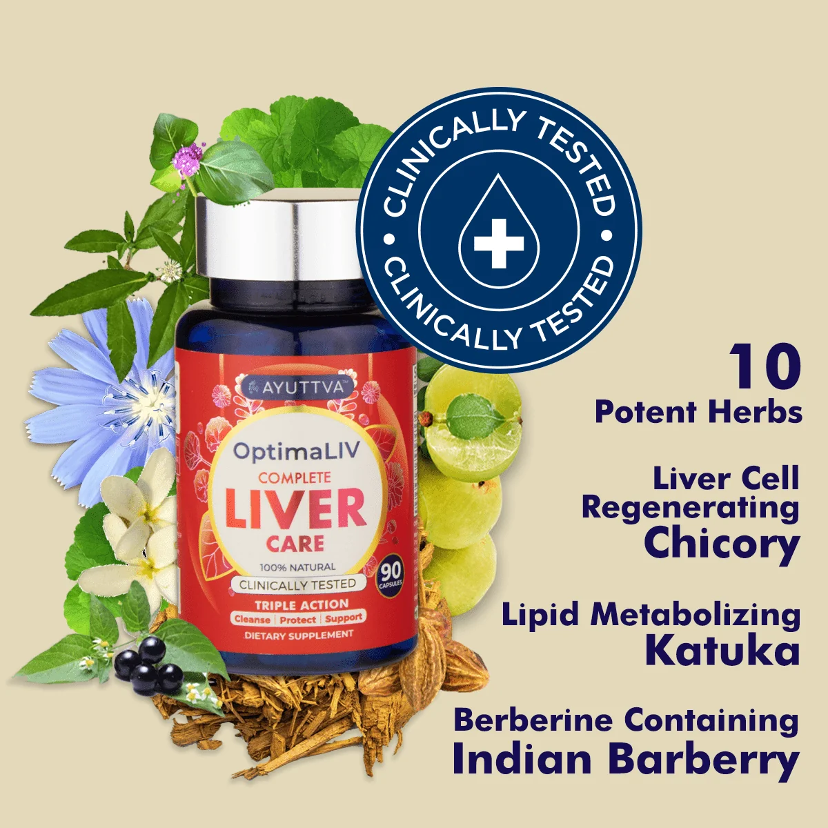 OptimaLIV | Clinically Tested | Triple-Action Ayurvedic Liver Function Supplement | Easy Subscription - Cancel Any Time - Image 2