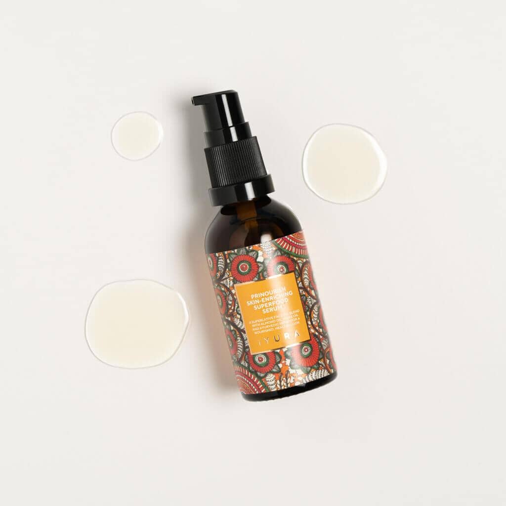 Prinourish Skin-Enriching Superfood Serum - With Almond Oil, Olive Oil, Turmeric, Mango and More Ayurvedic Herbs: - Image 6