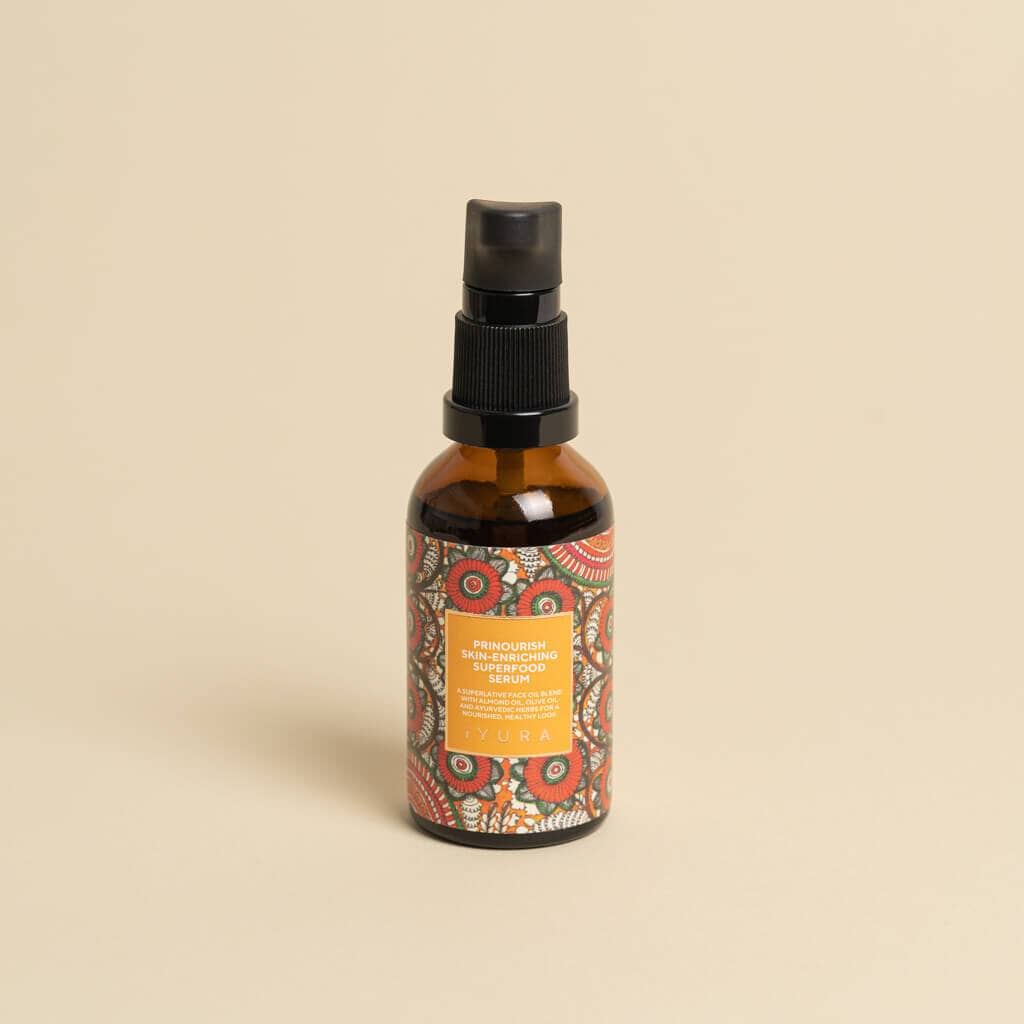 Prinourish Skin-Enriching Superfood Serum - With Almond Oil, Olive Oil, Turmeric, Mango and More Ayurvedic Herbs. - Image 11