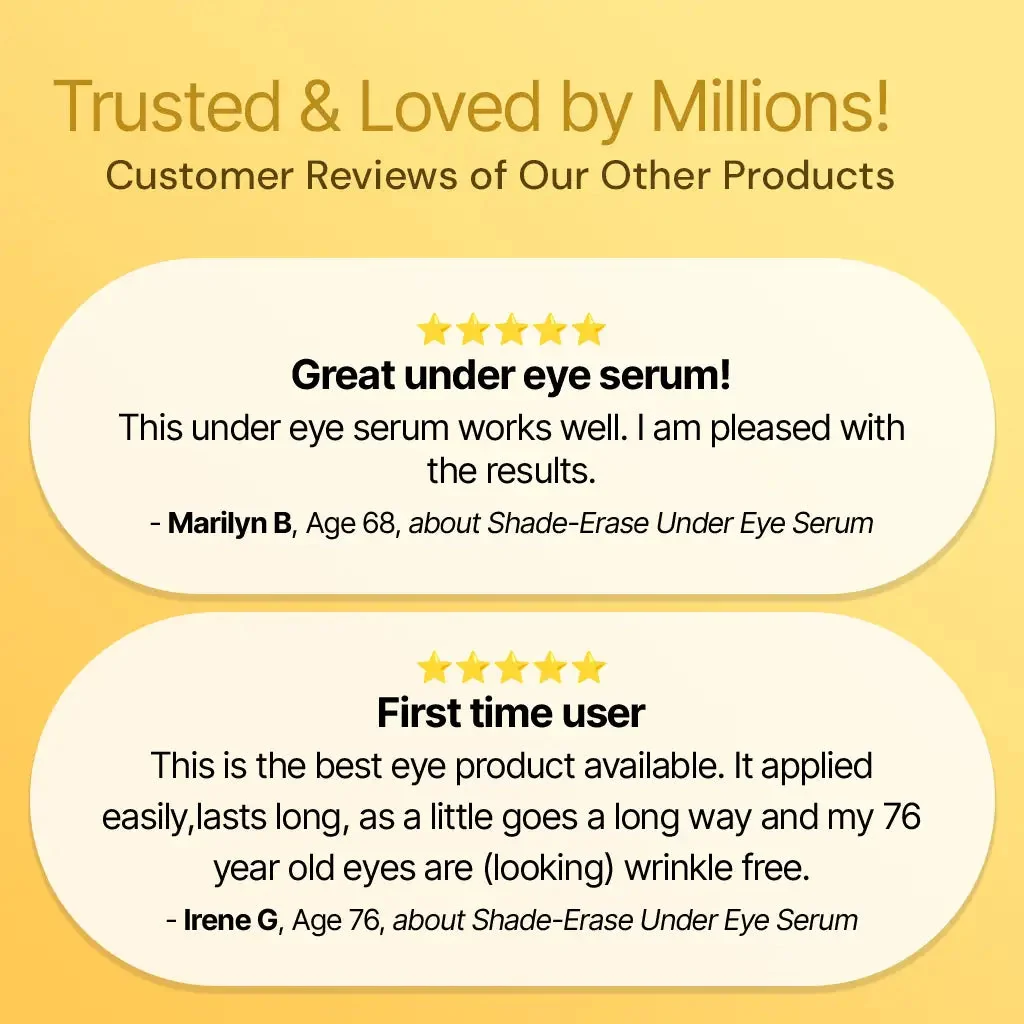 Shade-Erase Under-Eye Patches – Brighten, De-Puff, Instantly Cool Dull, Dark Under-Eyes – Innovative Formula with Jasmine, Arjuna & Tetrapeptides – Best Charcoal Under-Eye Patches for Mature Skin - With Clinically Tested Ingredient Combinations - Image 8
