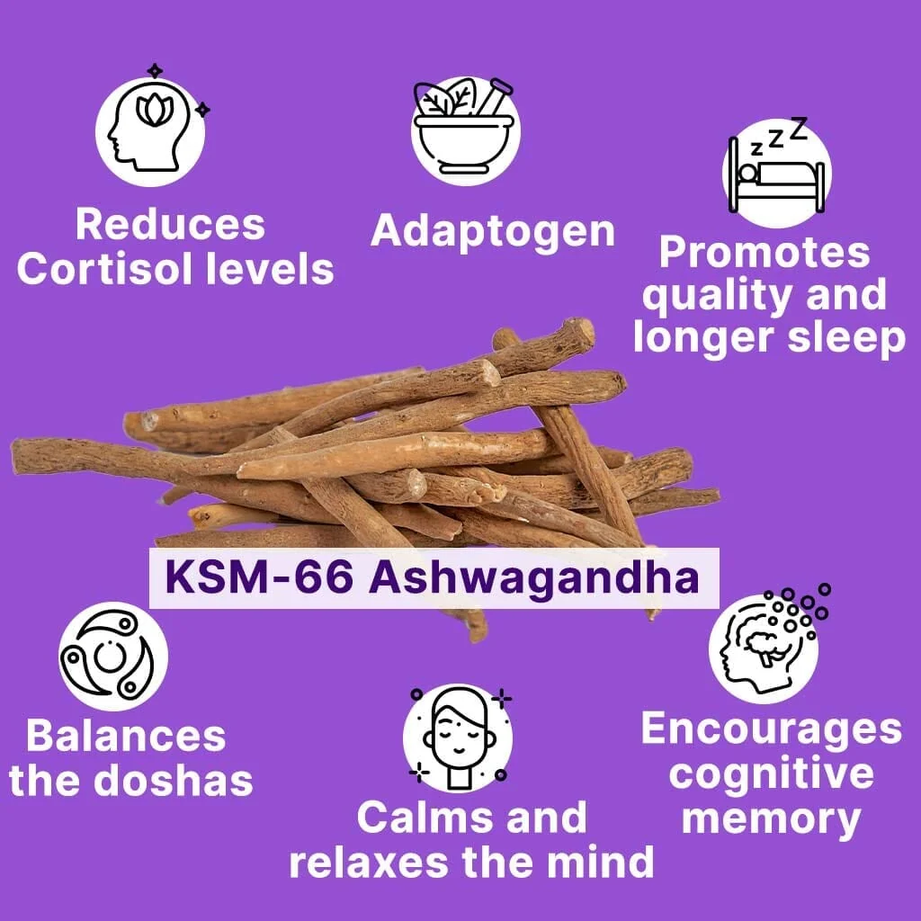 Sleep Gummies with KSM 66 Ashwagandha and Valerian Root for Blissful Sleep | Tasty Blueberry Flavor | - Image 4