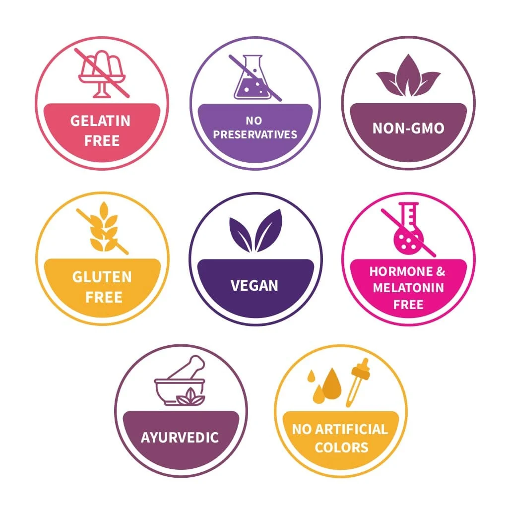 Sleep Gummies with KSM 66 Ashwagandha and Valerian Root for Blissful Sleep | Tasty Blueberry Flavor - Image 5