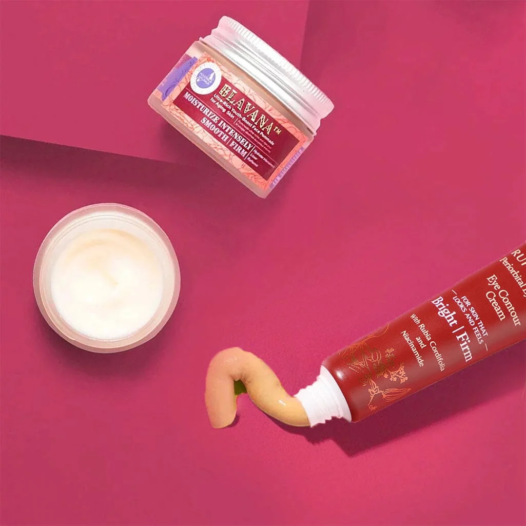 The Age-Hold Duo with Pro - Age-Defying Black Gram Face Moisturizing Cream and Brightening Under-Eye Cream for Mature Skin