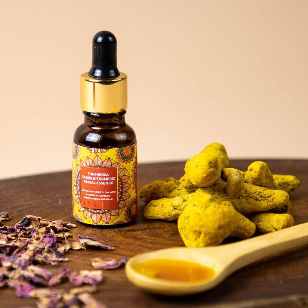 Turmerisa Double-Turmeric Facial Essence - Ayurvedic Activator-Oil - Pack of 2-- - Image 3