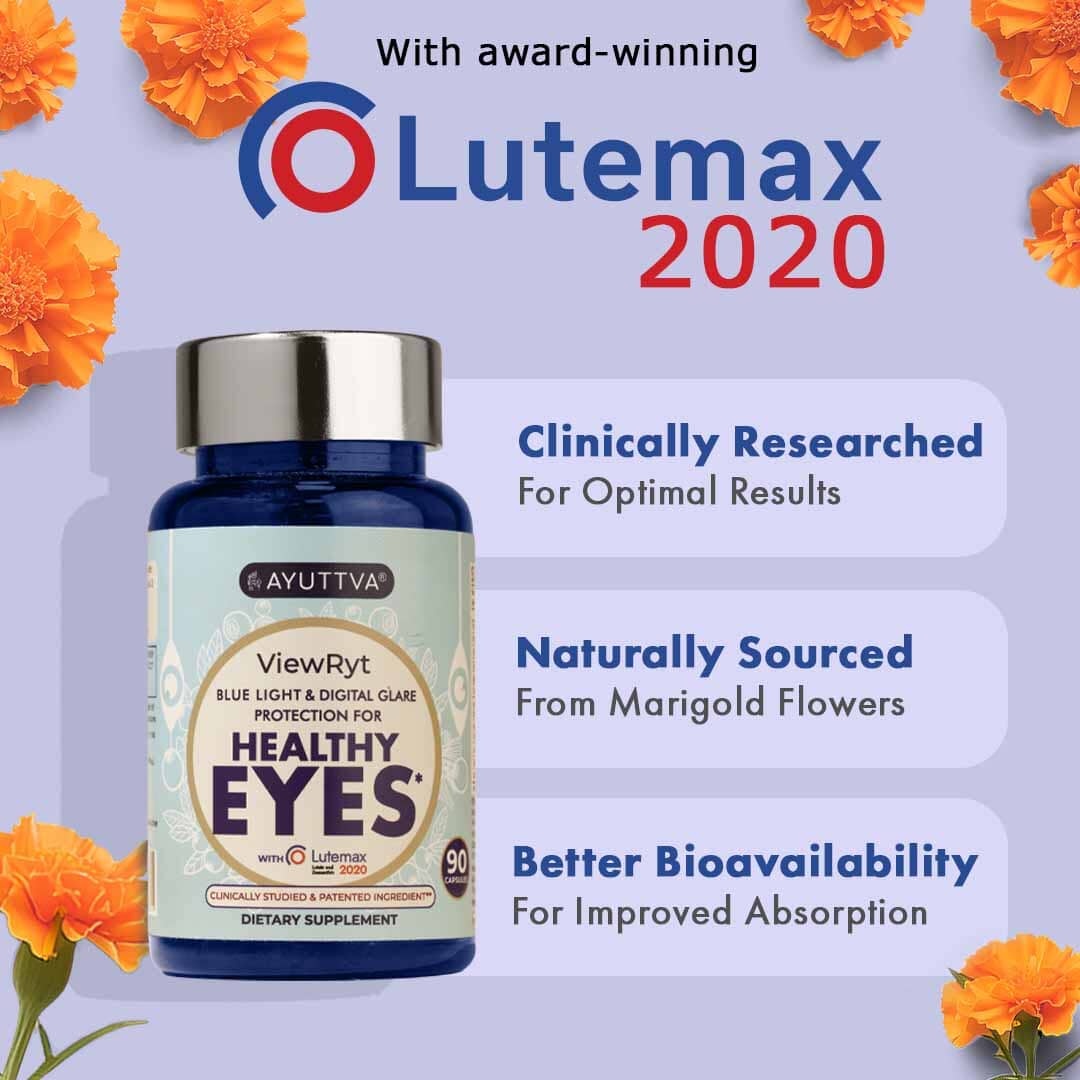 ViewRyt – Botanical Supplement with Clinically Proven Lutemax2020 for Healthy Eyes - Image 4
