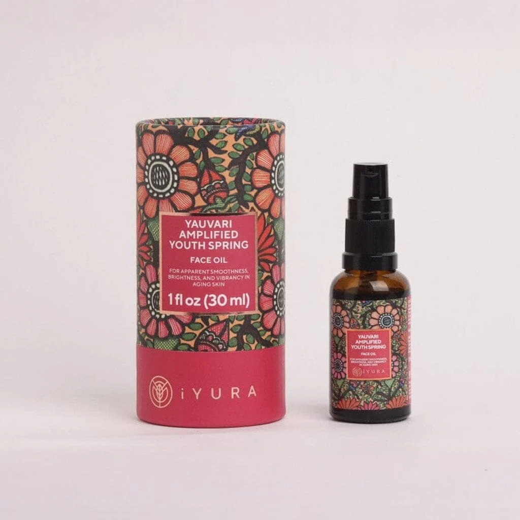 Yauvari Amplified Youth Spring – A Black Gram Boosted Face Moisturizer with Natural Protein, Vitamin A, B & E – 30mL