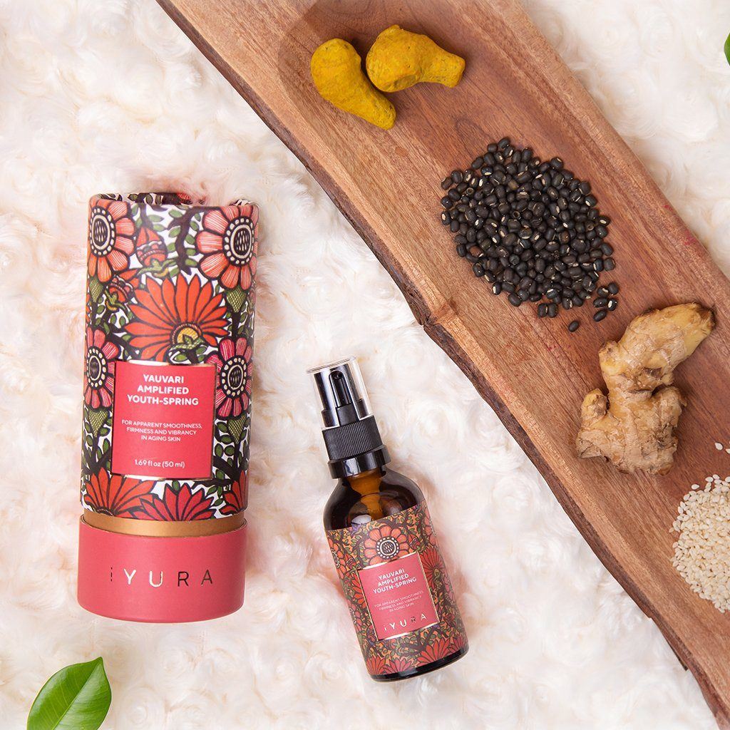 Yauvari Amplified Youth Spring - Face Moisturizer along with Black Gram and Other Ayurvedic Herbs - For Dry Skin, Aging or Mature Skin - Image 2